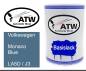 Preview: Volkswagen, Monaco Blue, LA5D / J3: 500ml Lackdose, von ATW Autoteile West.